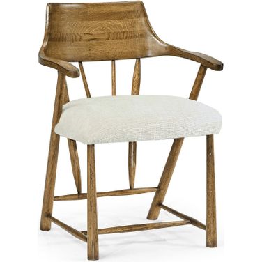Casual Accents Captains Shambala Chair In Medium Driftwood