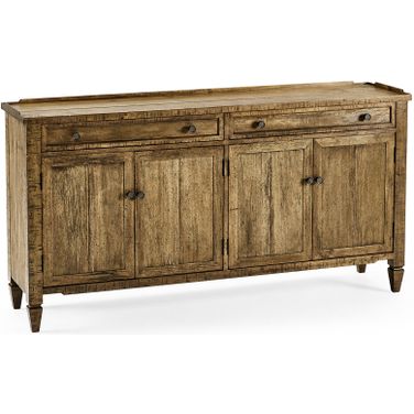 Casual Accents Credenza In Medium Driftwood