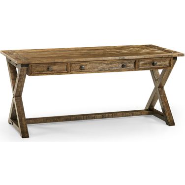 Casual Accents Desk In Medium Driftwood