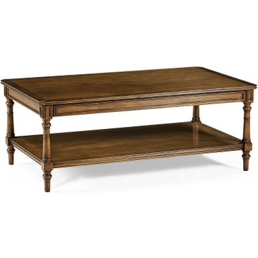 Casual Accents Victorian Cocktail Table In Walnut