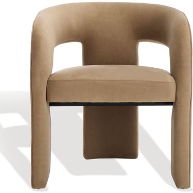Catharia 3 Leg Dining Chair In Brown