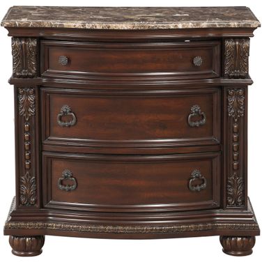 Cavalier Dark Cherry Nightstand