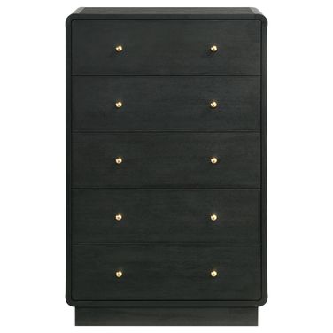 Cavelle 5-Drawer Chest of Drawers In Black
