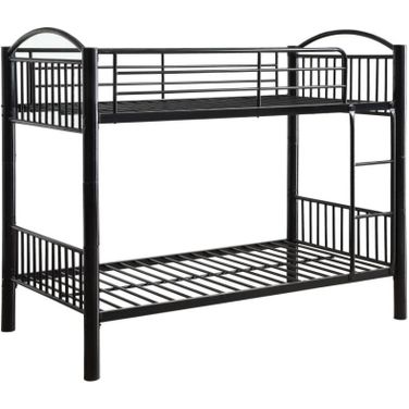 Cayelynn Black Twin Over Twin Bunk Bed