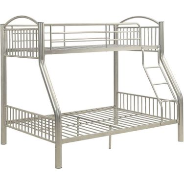 Cayelynn Silver Twin Over Full Bunk Bed