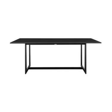 Cayman Outdoor Patio Dining Table In Black
