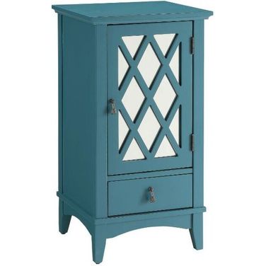 Ceara Accent Table In Teal
