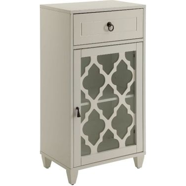 Ceara White Side Table