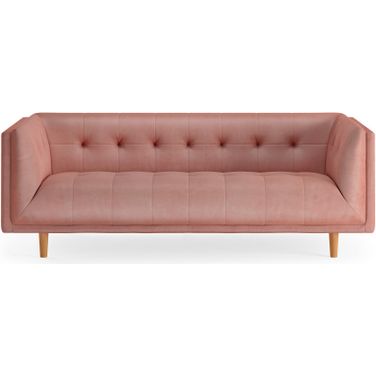 Cecily Sofa In Blush Pink