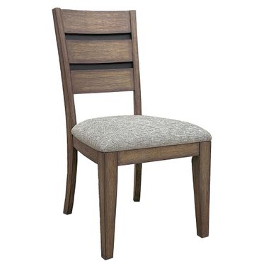 Cedar Fork Dining Side Chair Set of 2 In Smoked Arabica