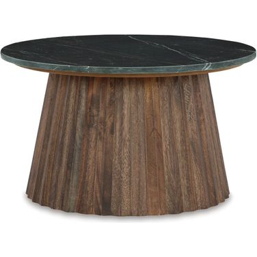 Ceilby Accent Coffee Table In Black and Brown