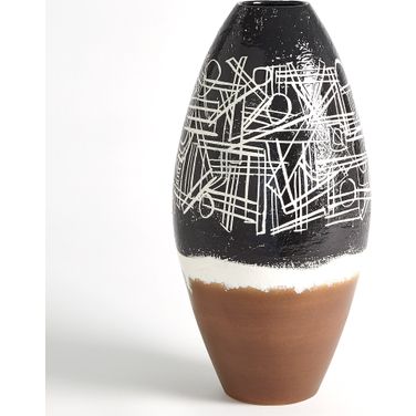Celebration Large Vase In Black