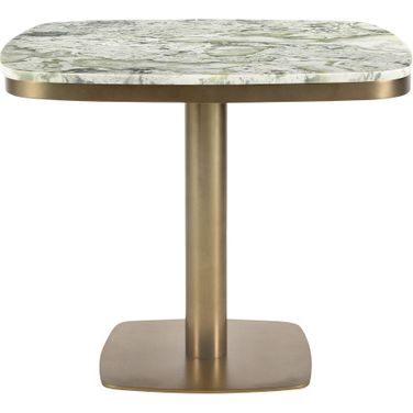 Celeste Cafe Table In Green Onyx Marble