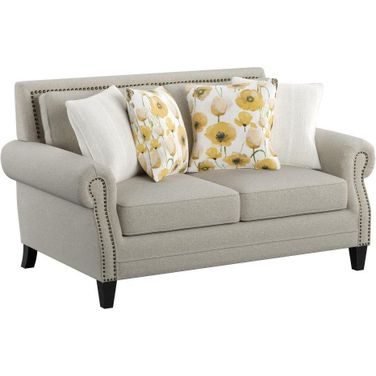 Celia Loveseat In Saxon Beige