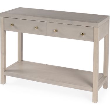 Celine 2 Drawer Console Table In Taupe