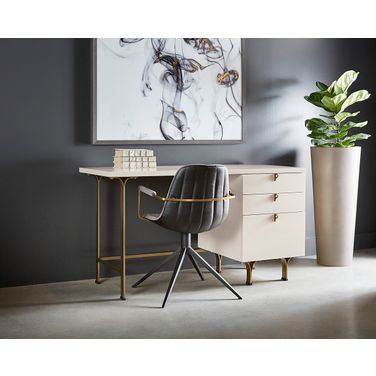 Celine Home Office Set In Cream