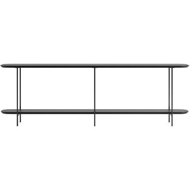 Celine Side Table Console in Black