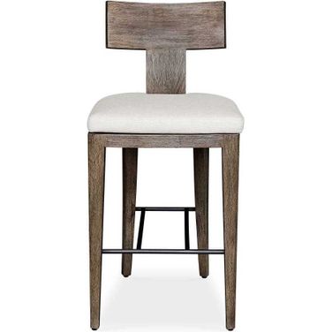 Cellini Outdoor Bar Stool In Brown
