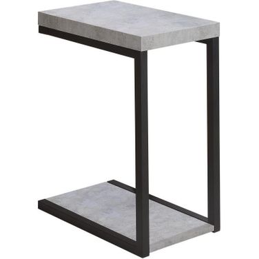 Beck Accent Table Cement and Black