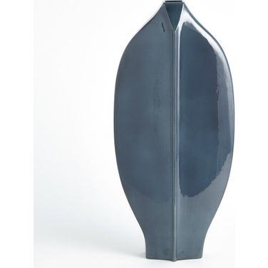 Center Ridge Large Vase In Blue