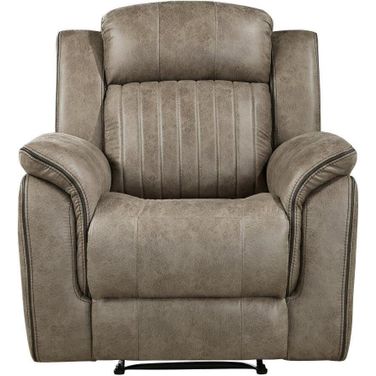 Centeroak Sandy Brown Reclining Chair