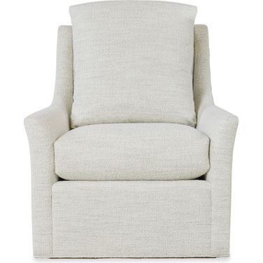Century Home Elegance Tori Swivel Chair In Cream