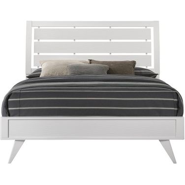 Cerys Queen Bed In White