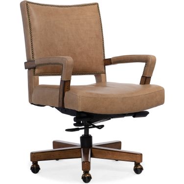 Chace Executive Swivel Tilt Chair In Brown