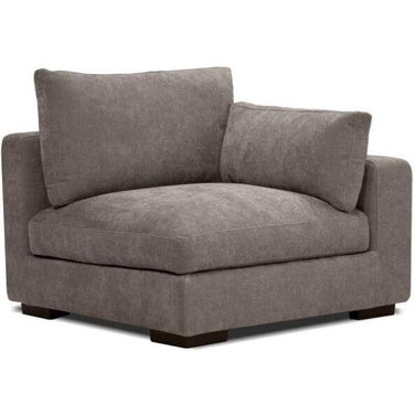 Chair 1 Arm Raf Of Sec. Onza Porcini Fabric
