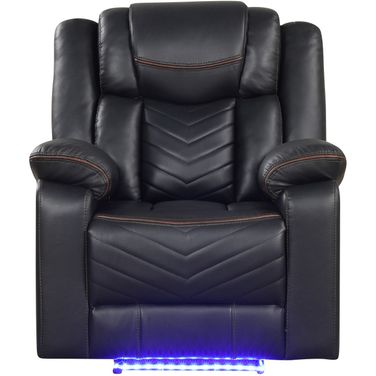 Challenger Power Reclining Recliner In Black