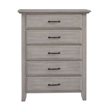 Chandler 5 Drawer Dresser In Stone Wash