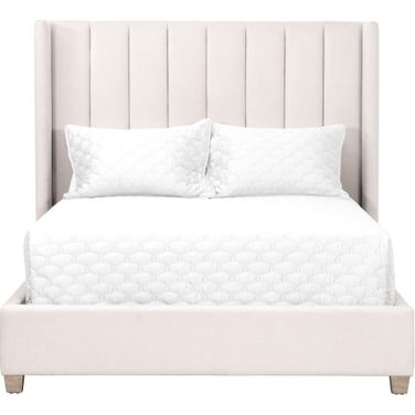 Stitch and Hand Chandler Standard King Bed In Cream