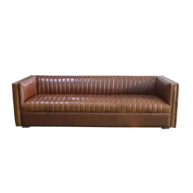 Channel Sofa In Camel Brown