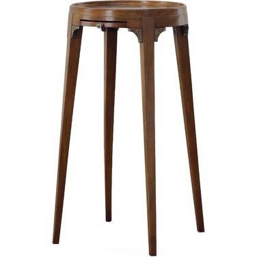 Chapman Chairside Table In Bronze