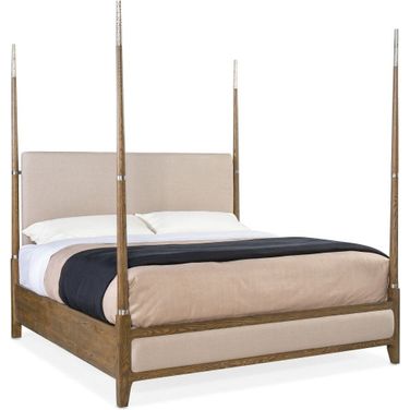 Chapman King Four Poster Bed In Beige