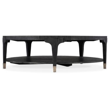 Chapman Shou Sugi Ban Round Cocktail Table