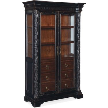 Charleston Display Cabinet In Black