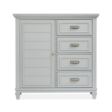 Charleston Door Chest In Harbor Gray