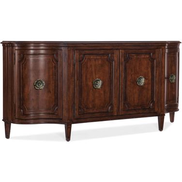 Charleston Four Door Buffet In Dark Wood
