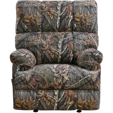 Charleston Glider Reclining Chair In Brown