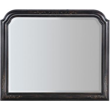 Charleston Mirror In Black