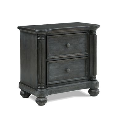 Charleston Nightstand In Weathered Woodland