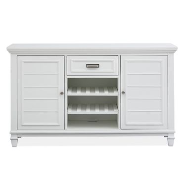 Charleston Server In White Dove