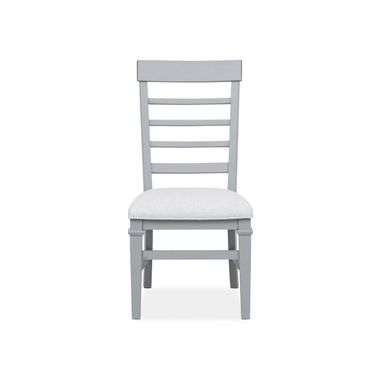 Charleston Upholstered Side Chair Set of 2 In Harbor Gray