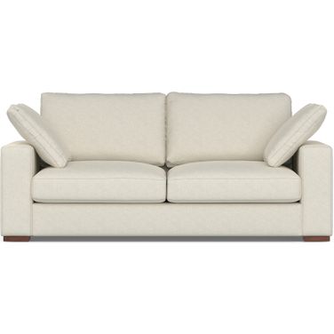 Charlie Woven Performance Fabric 78-inch Sofa In Cream