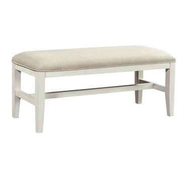 Charlotte Bench In White