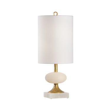 Charlotte Lamp In Cream and Gold