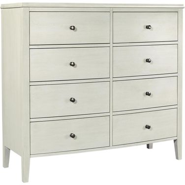 Charlotte Tall Chesser In Pebble White