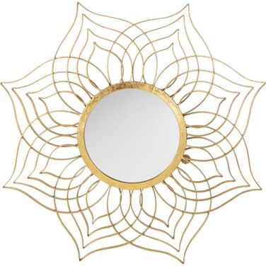 Charlton Gold Foil Mirror