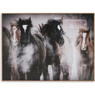 Chaseburn Wall Art In Brown and Black and White